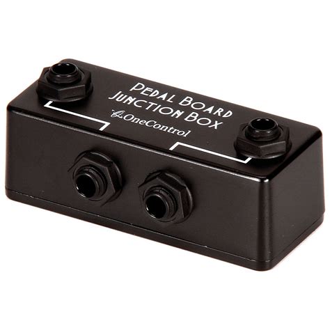 guitar pedal junction box|pedalboard input output box.